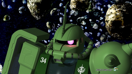 MOBILE SUIT GUNDAM ZAKU II MS-06F - Zaku Tsu, GUNDAM, MOBILE SUIT GUNDAM, ZAKU II, ZAKU, 3840x2160, SUIT, MOBILE, MS-06J