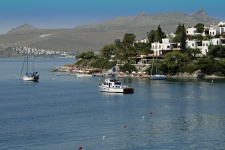 Serenity In Bitez. - calm, bitez, turkey, boat