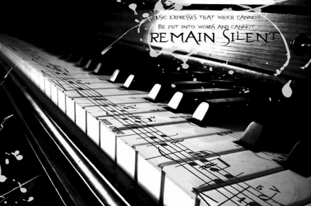 piano - white, piano, and, wallpaper, black