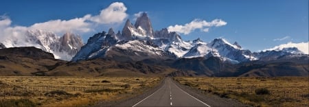 To The Mountains - mountains, great, nature, road