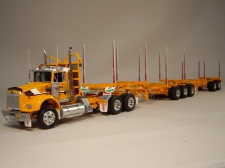 2013 Kenworth And-Peerless Super B Logger - kenworth, semi, truck, big rig