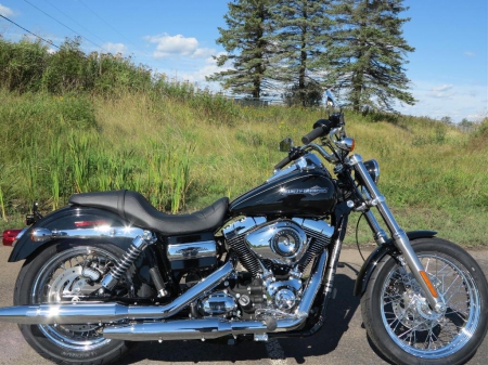 Harley Davidson Dyna Super Glide - harley, chopper, dyna, super glide