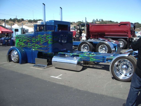 Over The Top Kustom - truck, peterbilt, big rig, semi