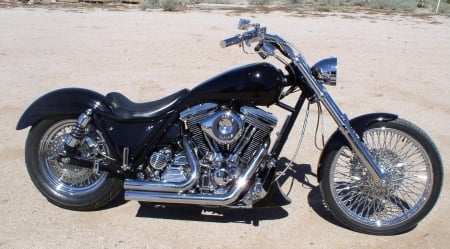 Wide Glide Harley - bike, motorcycle, chopper, harley