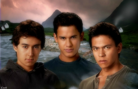 Quil,Jared & Sam - Jared, Sam, Twilight Saga, Quil