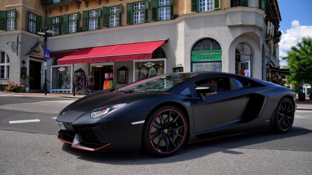 LAMBORGHINI BLACK MAT EDITION - prime portal, sema show, socal customs, wallpapers up