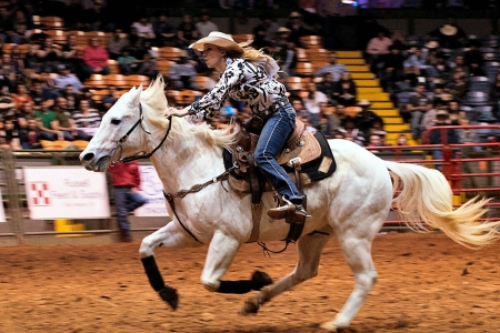 Cowgirl At A Rodeo - women, style, fun, girls, westerns, female, boots, cowgirls, rodeo, saddle, horses