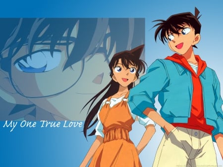 Ran & Shinichi - Shinichi Kudo, Detective Conan, Conan Edogawa, Ran Mouri