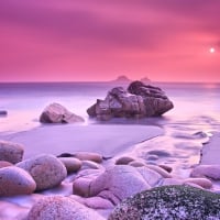 COASTAL PINK SUNSET