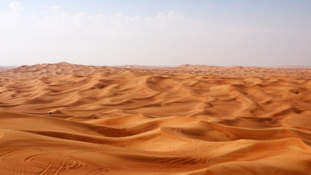 Desert - sand, nature, desert, amazing