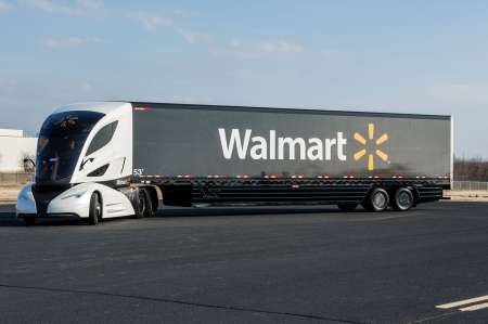 Walmart Advanced Vehicle - vehicle, semi, truck, big rig