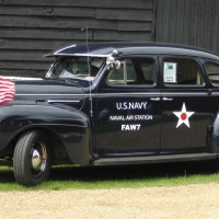 1940 Plymouth US Naval Air Station