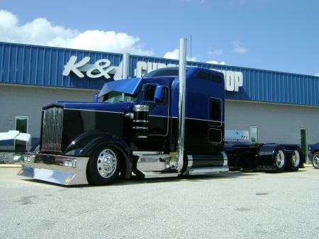 Big Rigs Pride - truck, lowered, big rig, semi