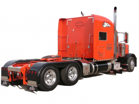 Pete 379 With RigMaster Fiberglass Full Fenders Installed - peterbilt, semi, truck, big rig