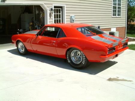 68 Pro Street Camaro - camaro, pro street, car, chevy