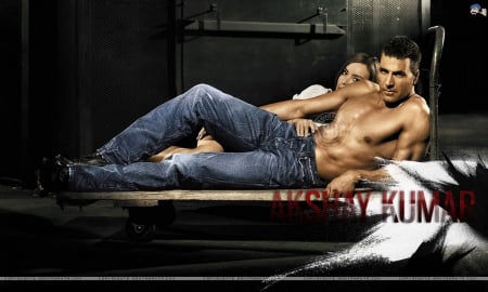 hot akshay - actor, girl, hot, jeans