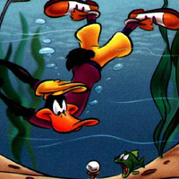 Golfer Daffy