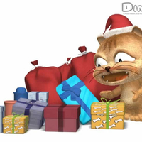 Ginga Cat Xmas