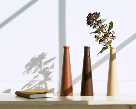 Floral Decor - sunlight, vases, shadows, table, flowers, book, decor