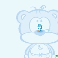 Tiny Blue Bear 