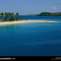 South Pacific White Sand Beach