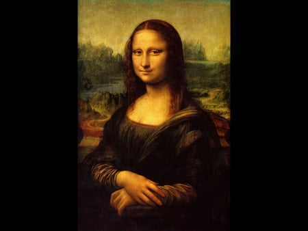 Mona Lisa - museum, pretty, cool, leonardo da vinci, beautiful, girl, france, paris, louvre, female, painting, woman