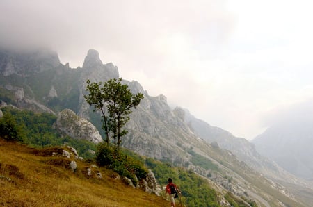 Trekker - nature, climb, mountain, spain