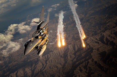 F-15E Strike Eagle - fast, jet, recon, wing, fighter, military