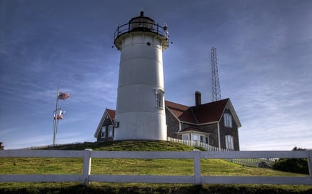 lighthouse - landscap, nature, sky