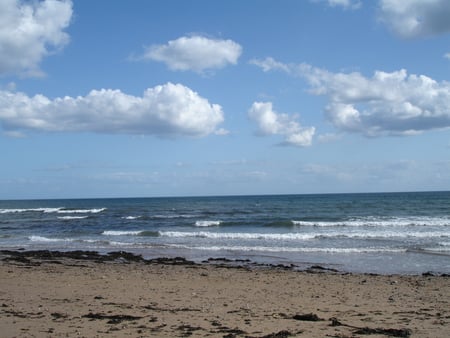 Carnoustie Beach Scotland - scotland, beach, carnoustie