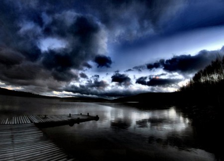 Blue Scenery - sky, nature