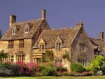 beautiful cotswold manor in england hdr