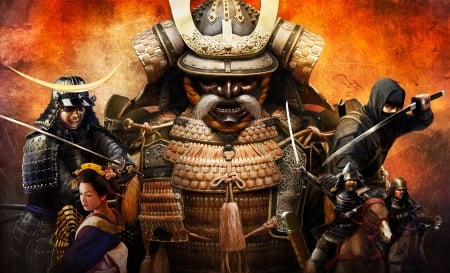 shogun 2 - action, king, game, war