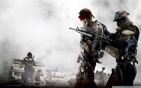 homefront - army, soldiers, sky, war