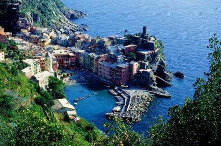 Italy - lake, ocean, nature, mountain