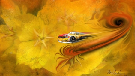 ABSTRACT CAR - fractal, car, abstract, art