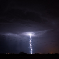 Dramatic Lightning Bolt