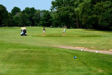 Tee Time - golf course, golf, scenic golf course, Tee Time