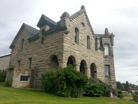 Castle Museum and Carriage House - montana, white sulphur springs, castle, museum