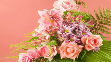 Flower Arrangement - roses, flowers, flower arrangement, still life, arrangement