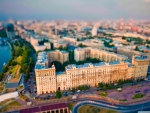 aerial view of moscow