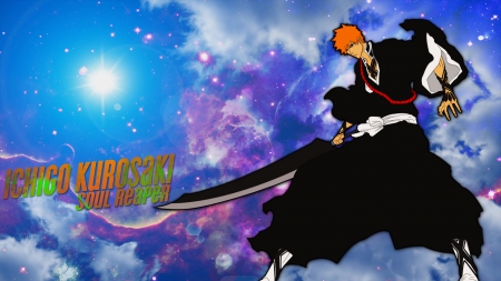 Ichigo Kurosaki - substitue soul reaper, kurosaki ichigo, bleach, kurosaki, deathberry, ichigo kurosaki, ichigo