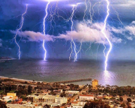 RAYO - storm, water, nature, sky