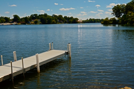 Out On The Lake - peaceful lake, tranquil lake, out on the lake, summer lake, scenic lake