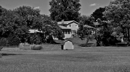 Back In The Old Days - old barn, vintage, the good old days, antique, barn, back in the old days