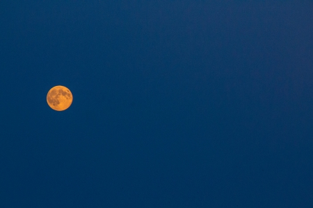 Romanian moon - moon, sky, romanian, beautiful