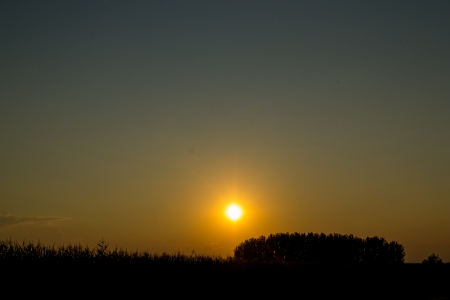 Romanian Sunset - sky, romanian, sunset, beautiful