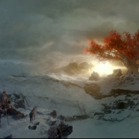 Game of Thrones - Weirwood Tree of the Three Eyed Raven