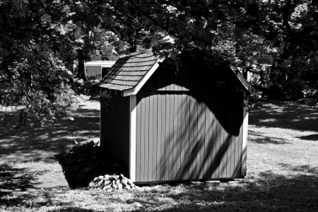 Old Barn - vintage barn, red barn, Old Barn, barn