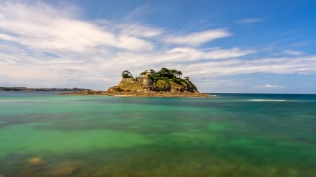 Summer - beach, france, green, sea, photo